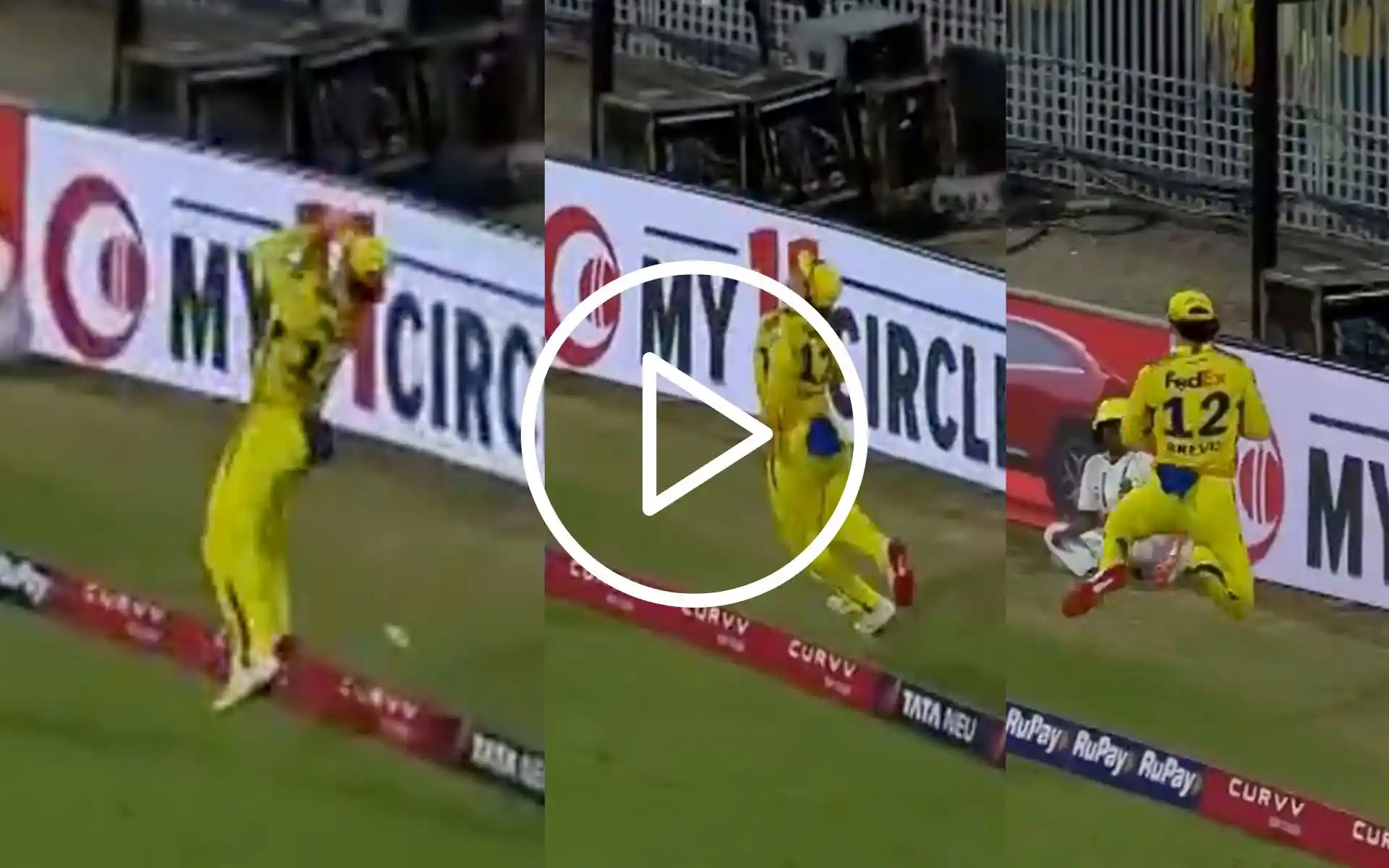 Dewald Brevis Follows Idol AB De Villiers; Takes A Breathtaking Juggling Catch vs PBKS